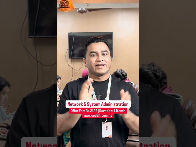 Network & System Administration Course #codeit