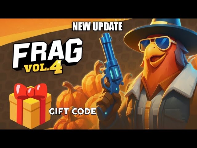 NEW UPDATE is HERE! 🎉 New Character + Free Gift Code in FRAG Pro Shooter!