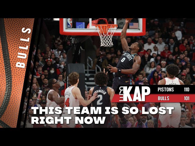 REKAP ®: 🏀 Chicago Bulls 126-110 loss to Detroit Pistons. ‘This team is so lost right now!’
