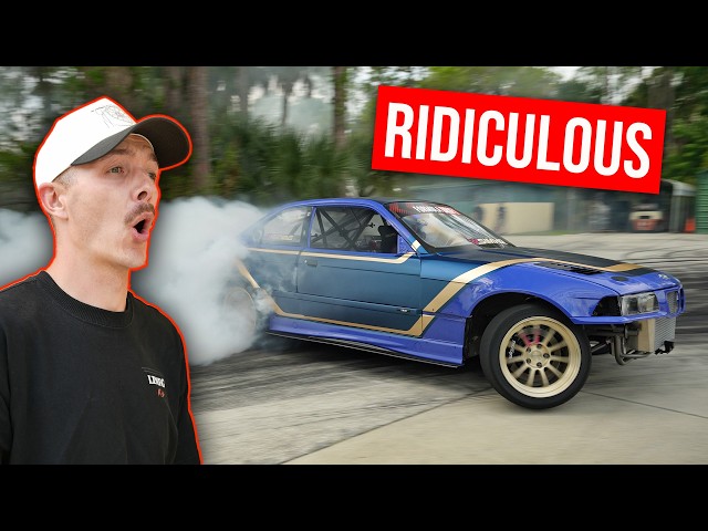 First Test of My 1200HP Formula Drift Car…
