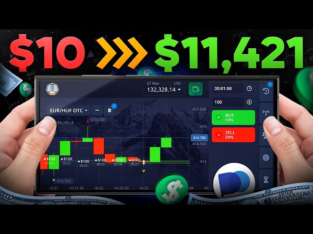 How I turned $10 into $11,421 in 6 min / Simple Pocket Option strategy
