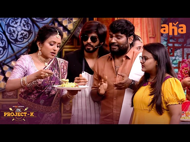 Too Funny 😂 | Chef Mantra Project K S4 | Suma Kanakala | Jeevan | Deepika | Supritha | Aha