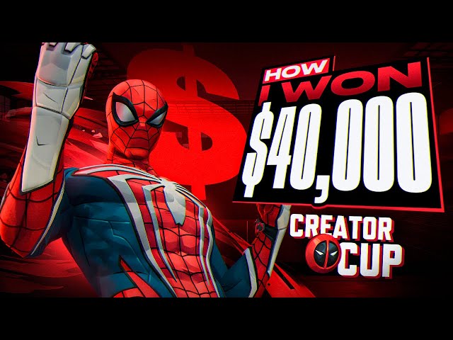 HOW I WON $40,000 PLAYING SPIDER-MAN IN MARVEL RIVALS...