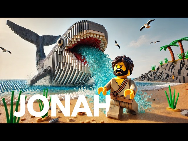 Jonah And The Whale | Lego Bible Story Ai Animation
