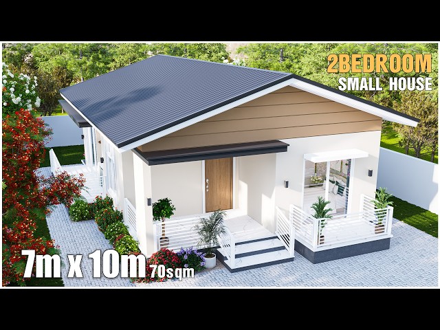 Cozy 2Bedroom Small House Tour | Simple and Modern (Complete Design)