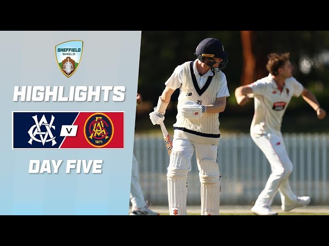 Victoria v South Australia | Sheffield Shield Final | Day Five