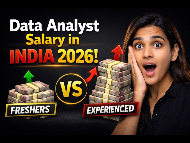 Data Analyst Salary 2026 😱 Freshers vs Experts