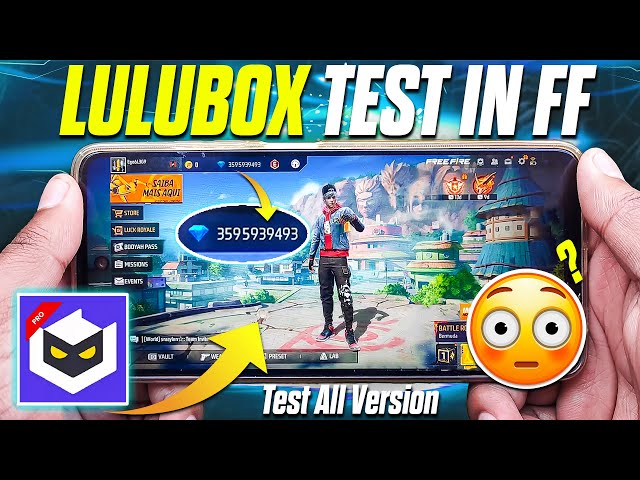 First Time Using LuluBox App In Free Fire 2025