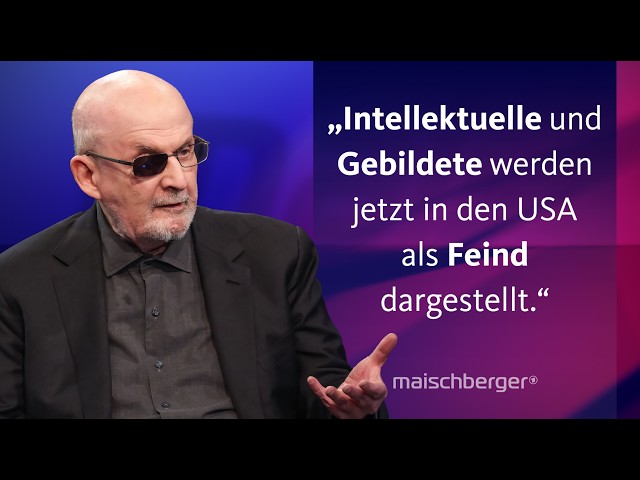 Salman Rushdie: Wie sehr gefährdet Trump die US-Demokratie und -Kultur? | maischberger