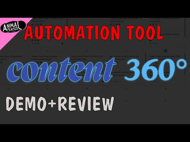 Automating Your Content | A Walkthrough/Demo of Content360