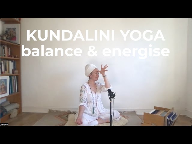 20-minute kundalini yoga kriya to balance & energise the aura | Yogigems