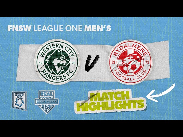 FNSW League One Men's Round 8 Highlights - Western City Rangers v Rydalmere Lions