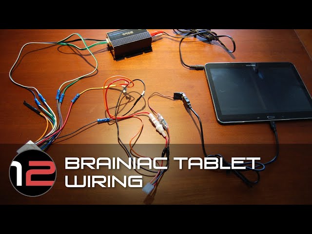 Brainiac Tablet Wiring