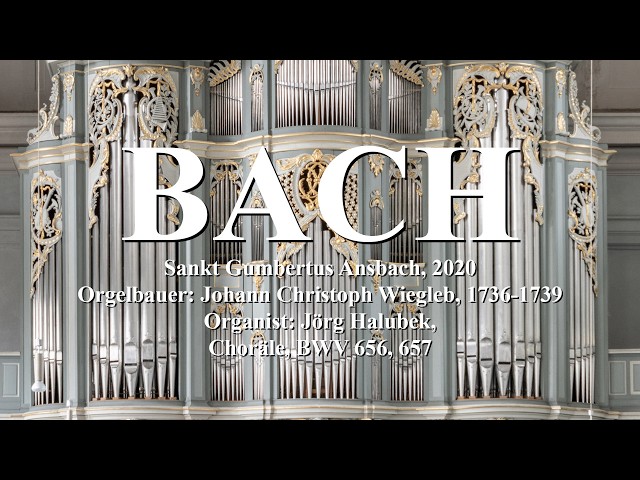 BACH Organ Landscapes, Sankt Gumbertus, Ansbach, Orgelbauer: Johann Christoph Wiegleb 1736-1739