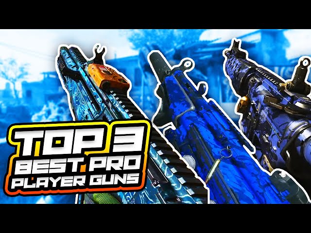 TOP 3 BEST PRO PLAYER GUNS in MODERN WARFARE (BEST CLASS SETUP)