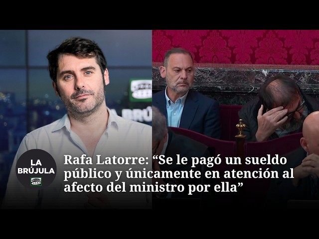Rafa Latorre, on Jessica and Ábalos: "She was paid a public salary without working"