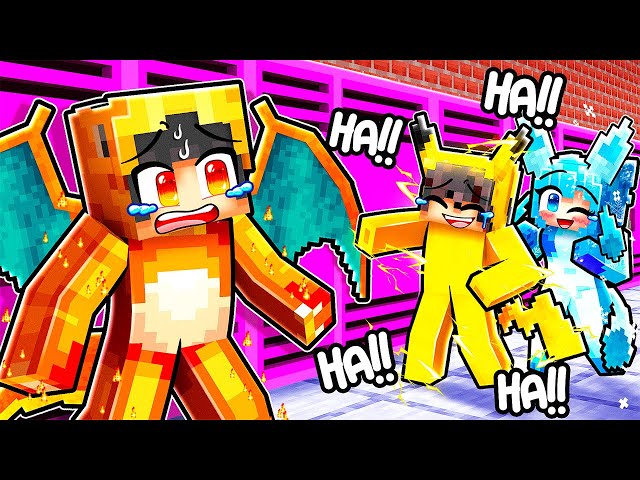 FIRST DAY in School as POKEMON!