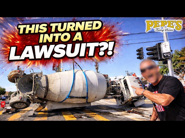 This Cement Mixer Recovery Turned Into a Lawsuit