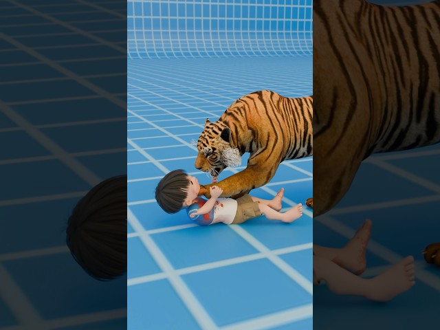 What to do if a tiger attacks your child?