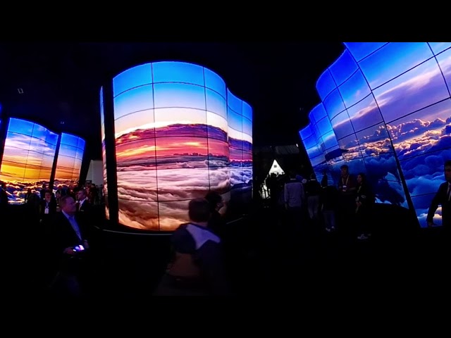 CES 2018 LG OLED Room