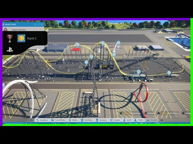 The Rank 3 Trophy - Planet Coaster [PS5]