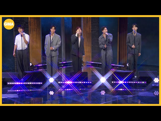 MONSTA X performs 'Heal' on 'GMA'