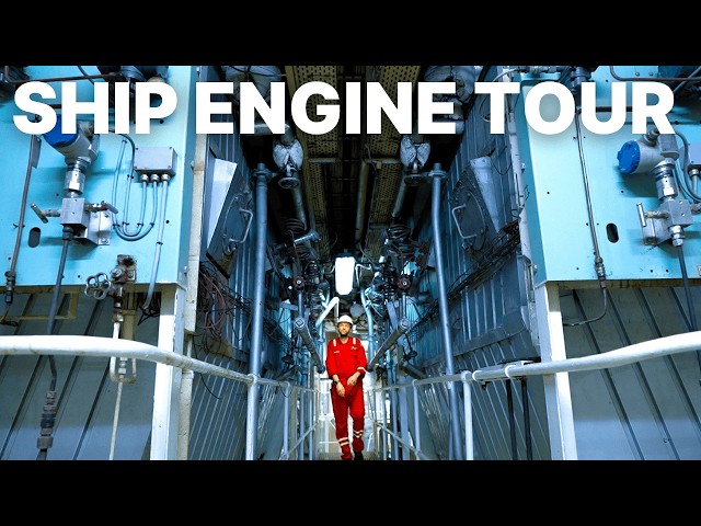 Exploring the HEART of a Giant Ship Engine | Steam | LNG