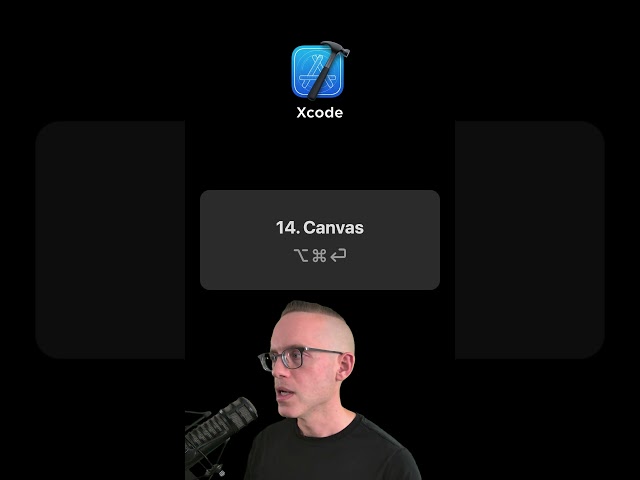 Quickly Show SwiftUI Preview (Xcode Canvas) #swiftui #xcode #preview  #coding #iosdevelopment
