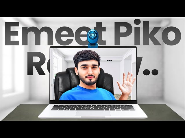 EMEET Piko+ Webcam - The world’s first Dual-Lens 4K AI webcam