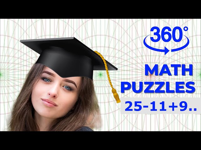 Math Quiz | Math Puzzles | 360°VR #25