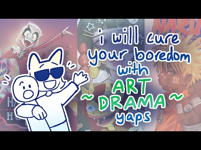 watch this while you draw 2🖌️(longer art commentary video)