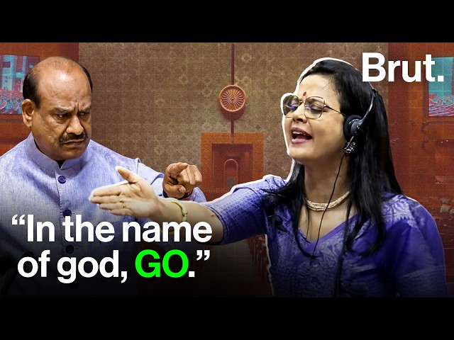 “Dignity Leaves The House.” Mahua Moitra Takes On Om Birla In Parliament
