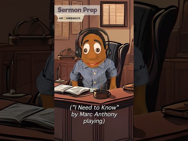 Sermon Prep | I Need to Know Remix 🎵 | Groundnuts Puppets