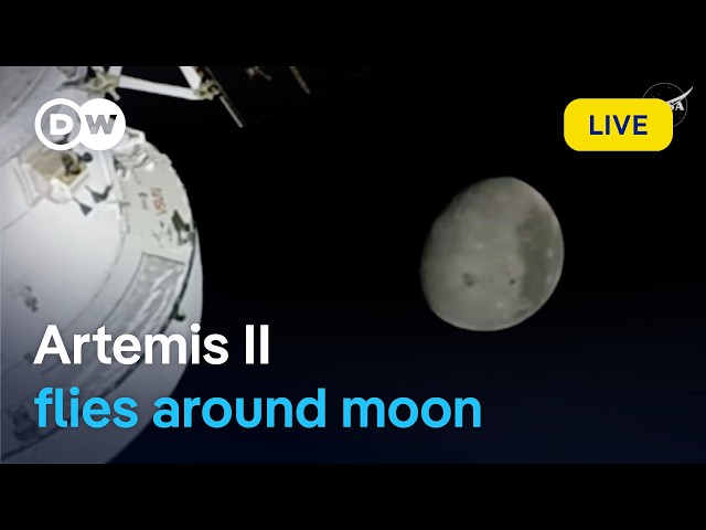 Live: NASA's Artemis II flies around the moon | DW News
