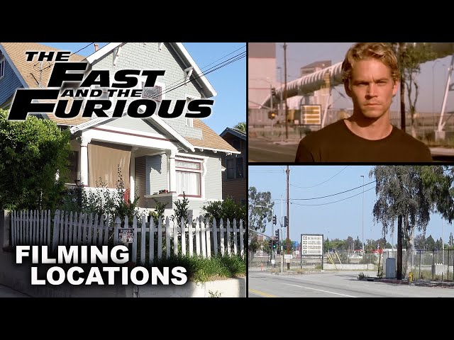 The Fast and the Furious 2001 FILMING LOCATIONS Then & Now