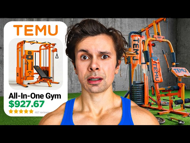 I Built a TEMU Only Gym