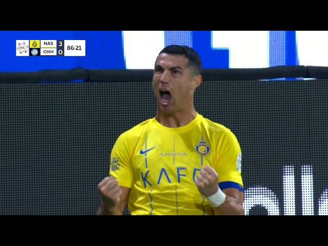 Cristiano Ronaldo SCORES a STUNNING CHIP from MIDFIELD! 🤯