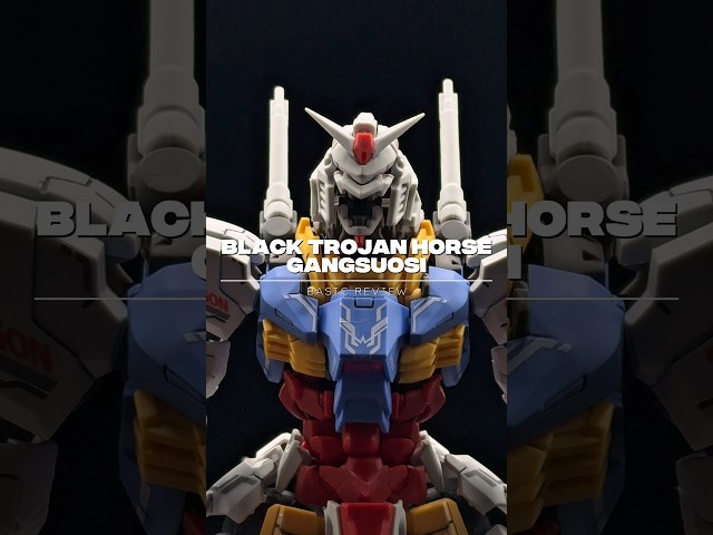 It’s not perfect but it’s unforgettable. The Black Trojan is one of the wildest builds #gunpla