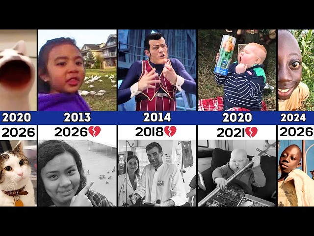 EVERY Legendary Meme Hero Compared (Then vs Now) 😥💔- Part 25