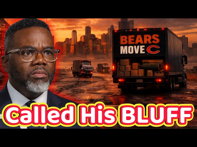 🚨"He Looks Tired and Defeated" - Brandon Johnson PANICS as Bears ABANDON Chicago.