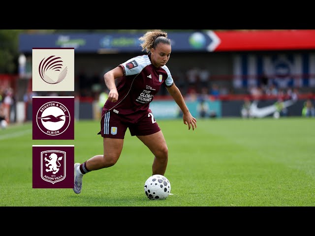 Brighton & Hove Albion 0-0 Aston Villa Women | HIGHLIGHTS