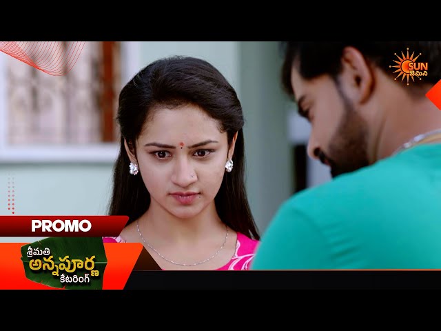 Srimati Annapurna Catering - Promo | 07 Apr 2026 | Telugu Serial | Sun Gemini