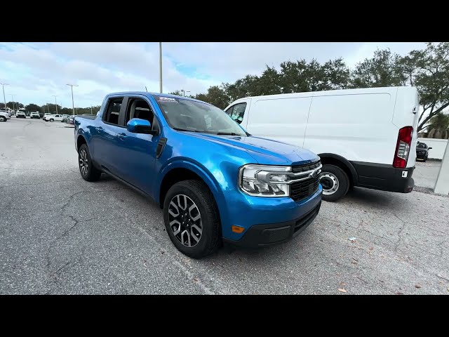 2022 Ford Maverick Hybrid LARIAT SuperCrew Blue