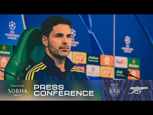 PRESS CONFERENCE | Mikel Arteta on Sporting CP | Team news, bouncing back, Gyokeres and more | UCL