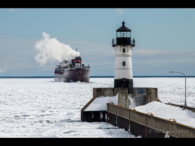 Doomed Departure! The Lee A Tregurtha's 4th Duluth Departure turns to the worse!