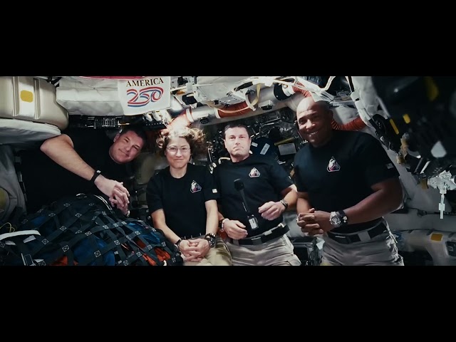 FROM THE OVAL OFFICE TO ORBIT. President Donald J. Trump Speaks With the Artemis II Astronauts