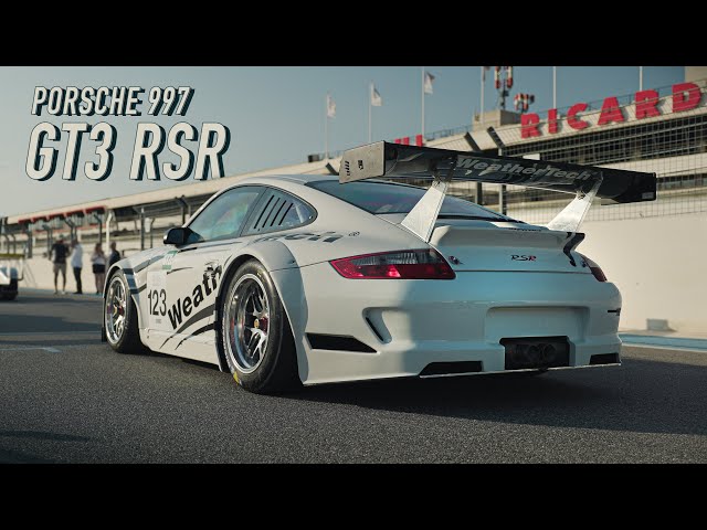 Onboard: Porsche 997 GT3 RSR - HQ flat-6 engine sound