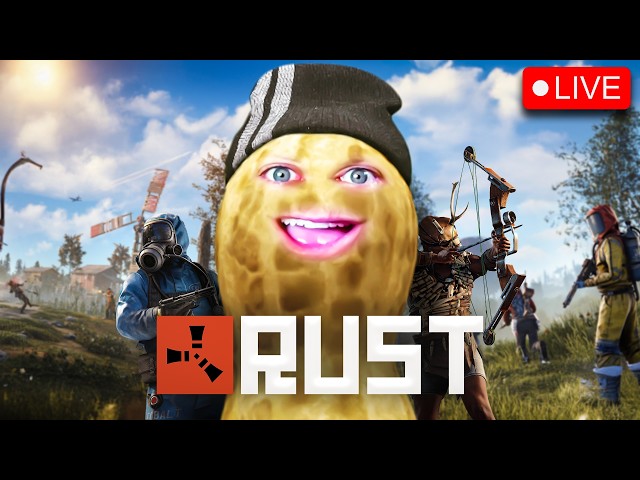 🔴LIVE | RUST | KING of the KNIGHTS OF THE BUNGUS | Peanut's Wasteland | #BUNGULATE