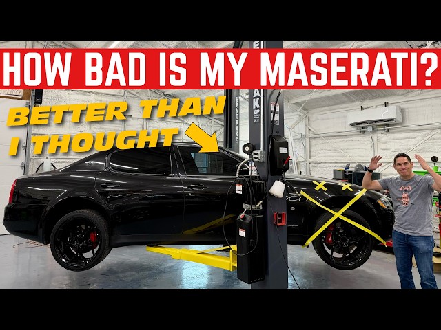 HERE'S WHY YOU *SHOULD* BUY A CHEAP MASERATI QUATTROPORTE