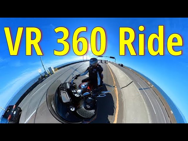 VR 360 degree video  (Unedited).  Ride San Mateo to Hayward.    Insta360 One x2 | Harley Road Glide.